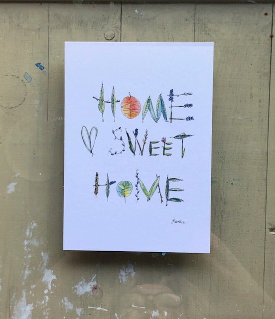 Home sweet home printti, A5